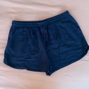 universal thread black drawstring shorts size large